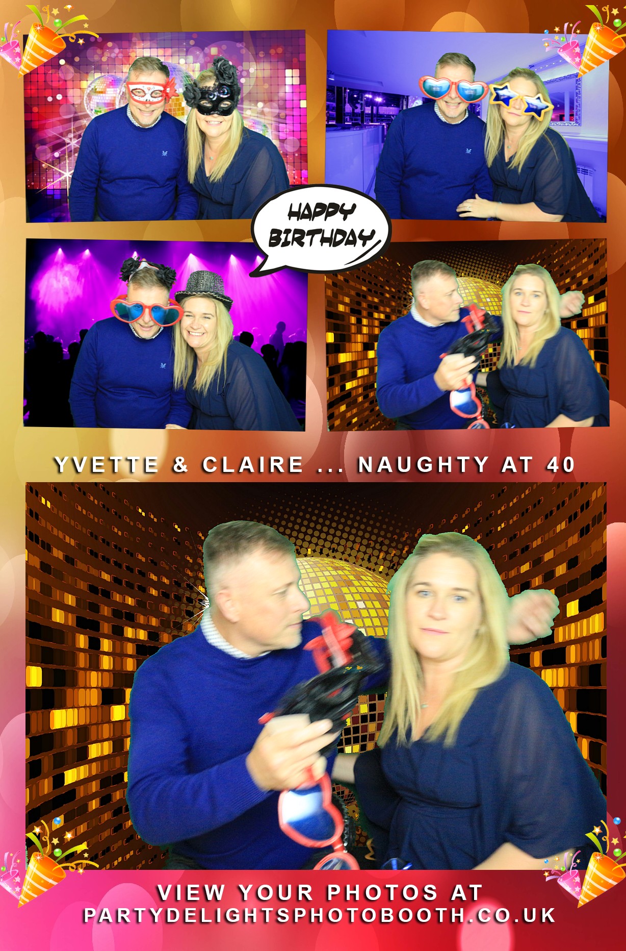 Yvette and Claire’s 40th birthday! - Prints | View more photos from the event at gallery.partydelightsphotobooth.co.uk/u/PartyDelightsPhotoBooth/Yvette-and-Claire’s-40th-birthday-Prints